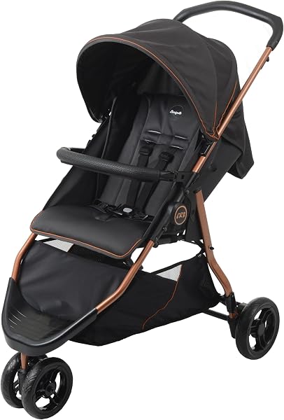 Carrinho de Bebê CR3 Gray Cobre Burigotto